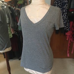 Mossimo Grey V-Neck